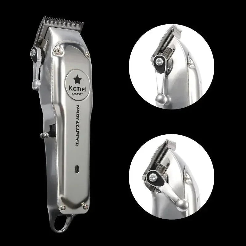 Kemei Rechargeable Electric Hair Clipper for Men - Manhattan Viral