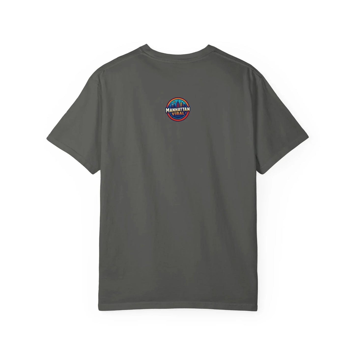 Manhattan Varsity T-Shirt | Trendy Garment - Dyed Tee, Casual Streetwear, Graphic Tee, Perfect Gift, Urban Style - Manhattan Viral