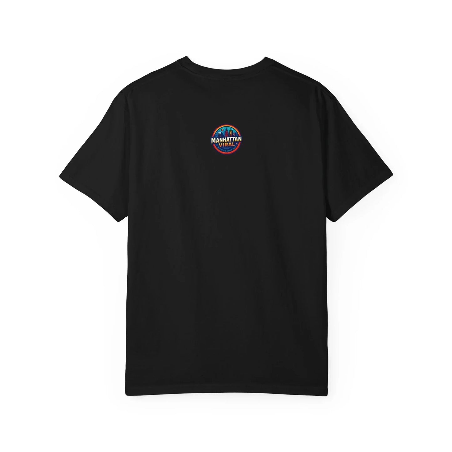 Manhattan Varsity T-Shirt | Trendy Garment - Dyed Tee, Casual Streetwear, Graphic Tee, Perfect Gift, Urban Style - Manhattan Viral