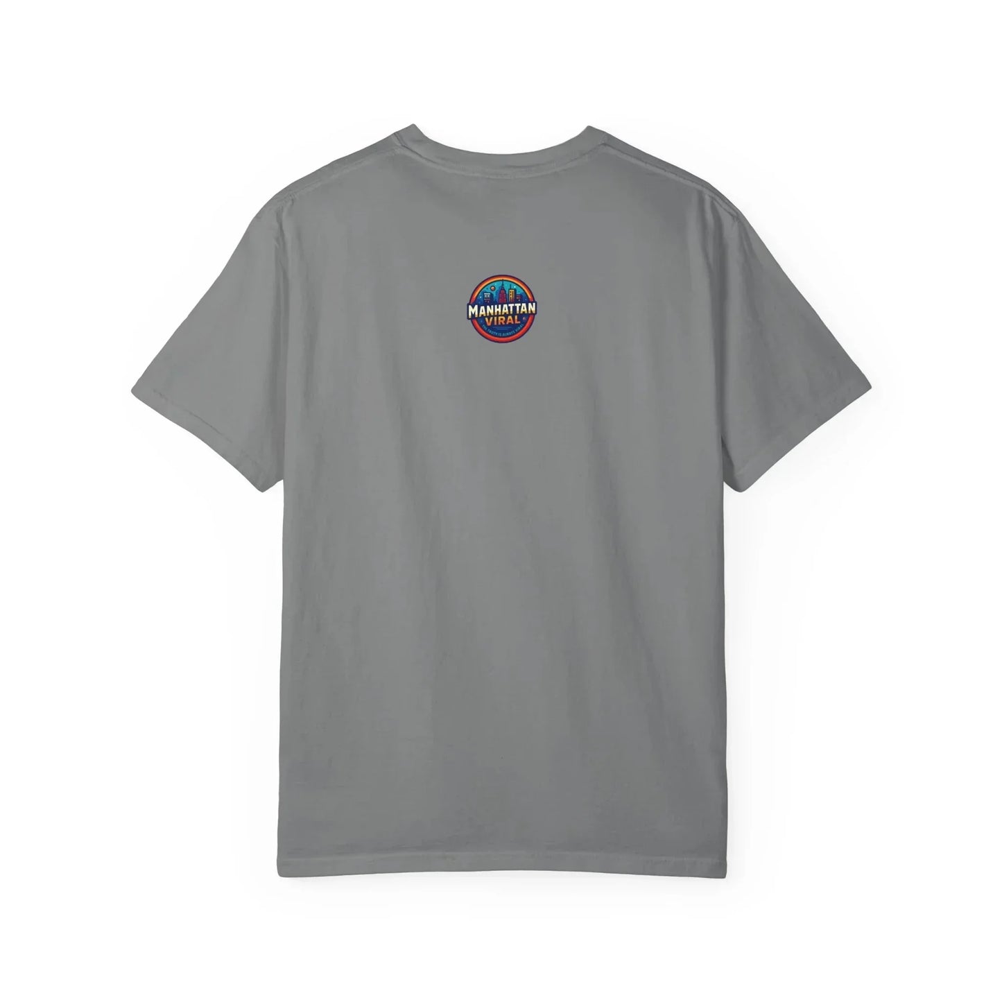 Manhattan Varsity T-Shirt | Trendy Garment - Dyed Tee, Casual Streetwear, Graphic Tee, Perfect Gift, Urban Style - Manhattan Viral