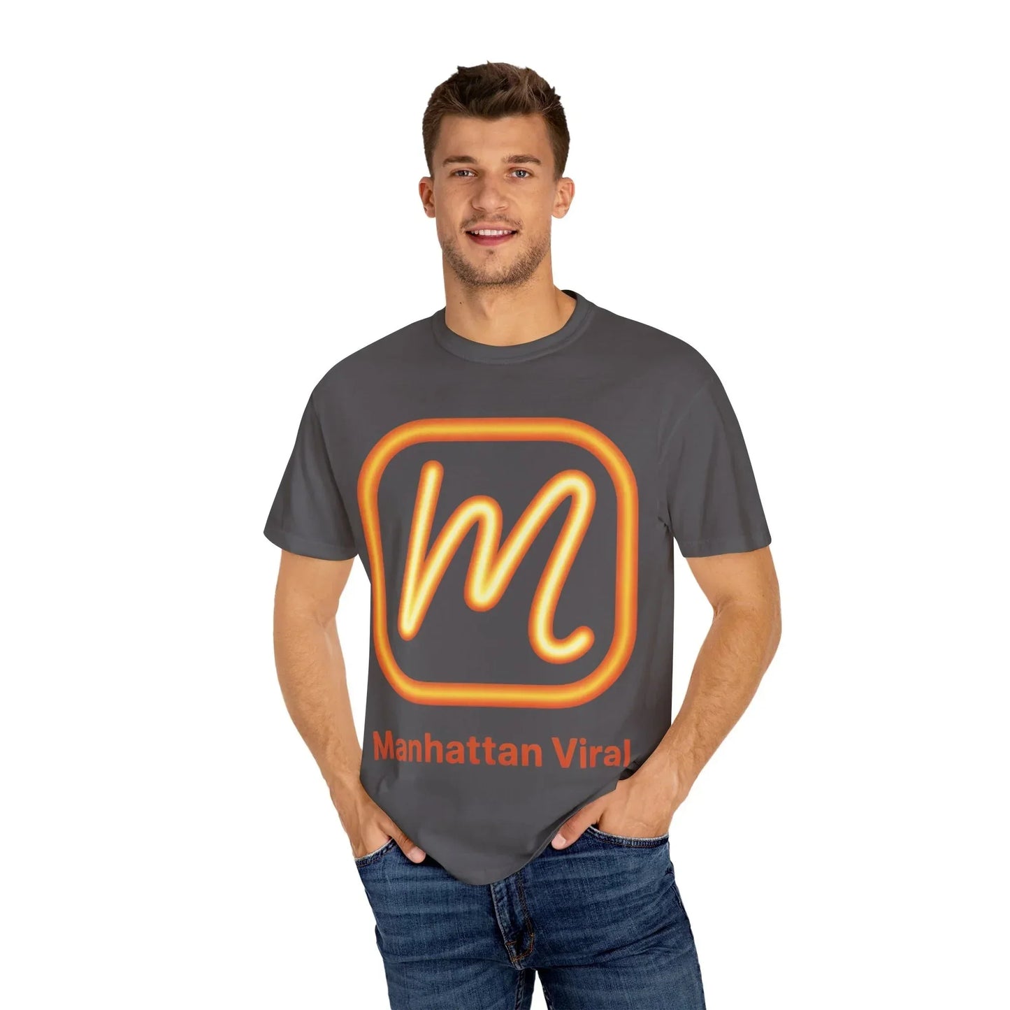 Manhattan Energy - T-Shirt, Trendy Apparel, Urban Fashion, Gift for Friends, - Manhattan Viral