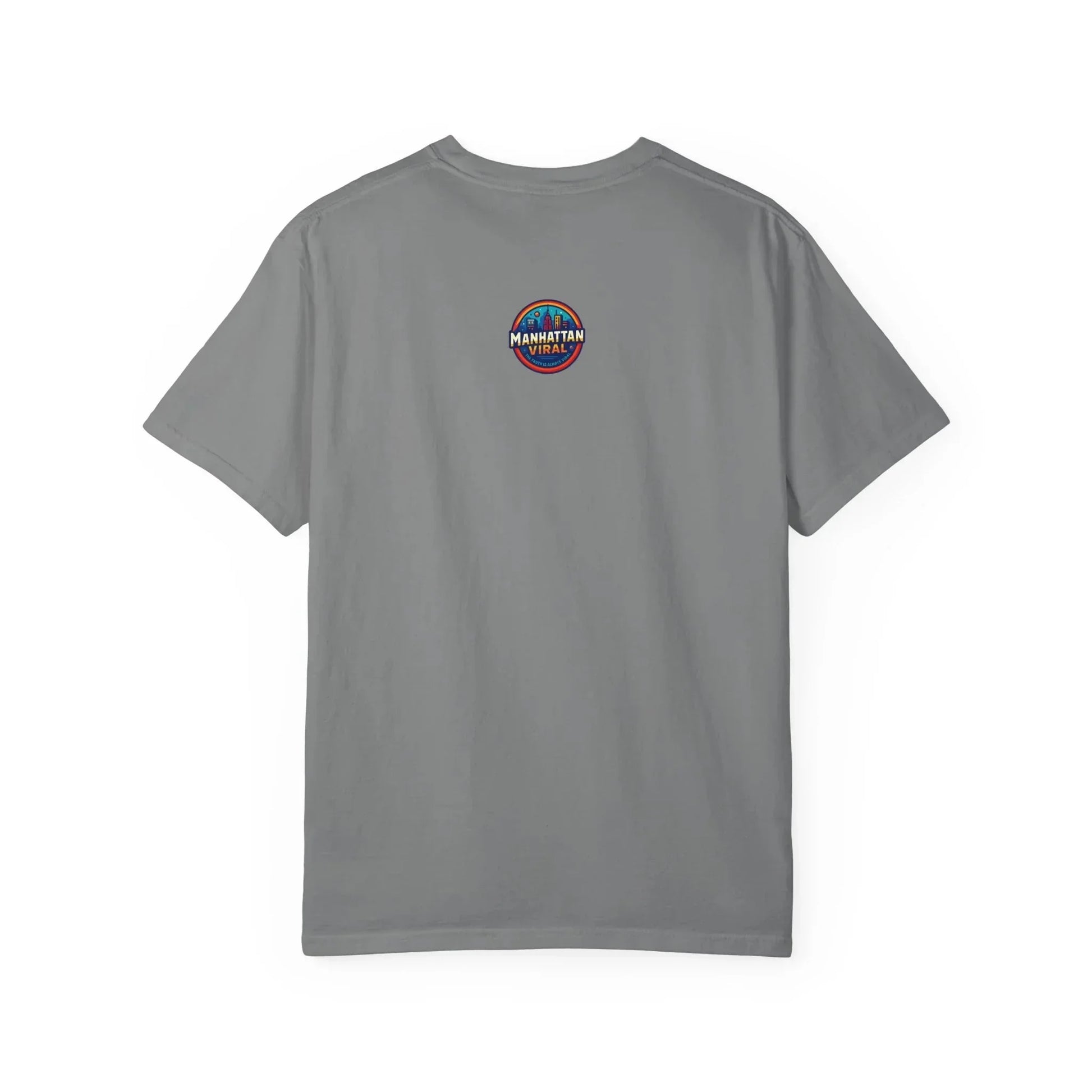 Manhattan Varsity T-Shirt | Trendy Garment - Dyed Tee, Casual Streetwear, Graphic Tee, Perfect Gift, Urban Style - Manhattan Viral